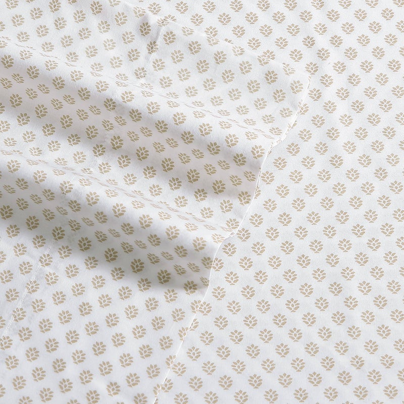 Stone Cottage - Twin Sheets  Cotton Percale Bedding Set  Crisp & Cool Home Decor (Millstone  Twin) - Image 3