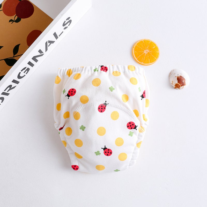 Waterproof Cotton Training Pants Printed-Dot Ladybug 