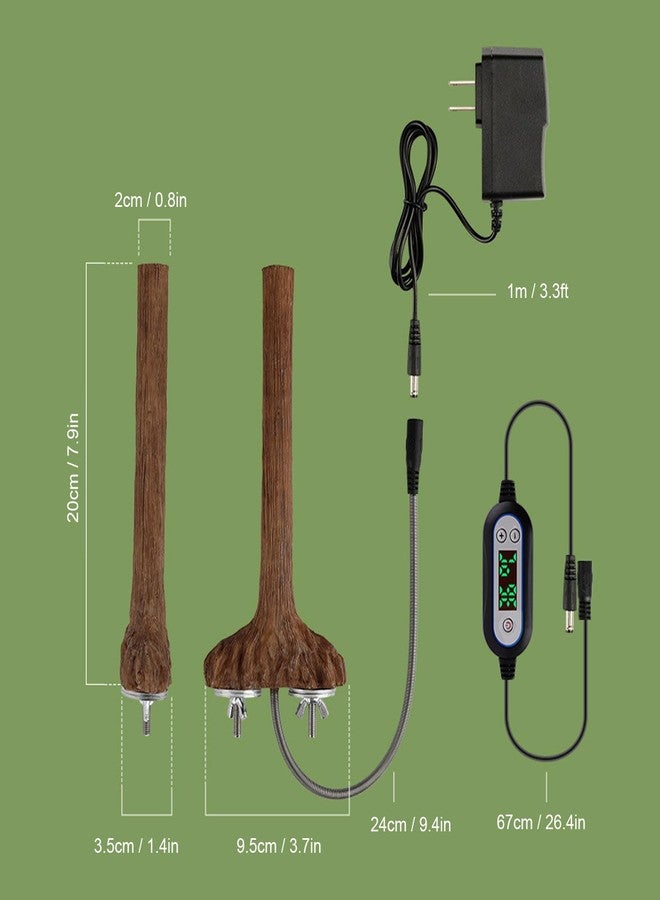Haofy Heated Bird Perch for Parrots, Birds, Hamsters - 5W Multifunctional Stand with Constant Temperature Control and Energy Efficiency - Image 5