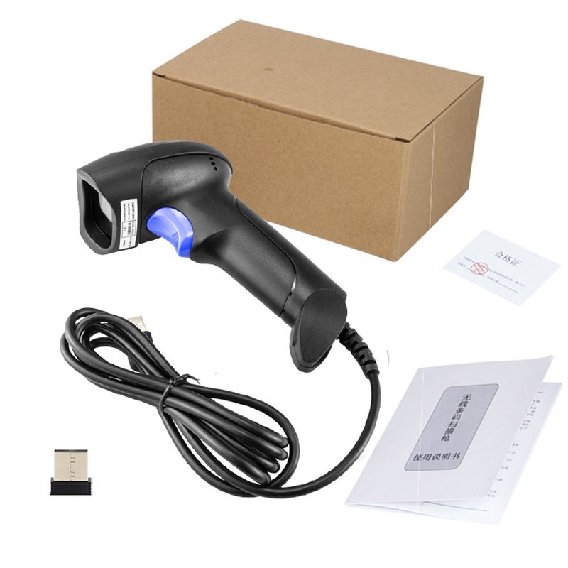 Wireless Code Scanner Supermarket Cashier Qr Code Scanner Express Code Scanner Handheld Two-Dimensional Bluetooth Code Scanner Gun - Image 4