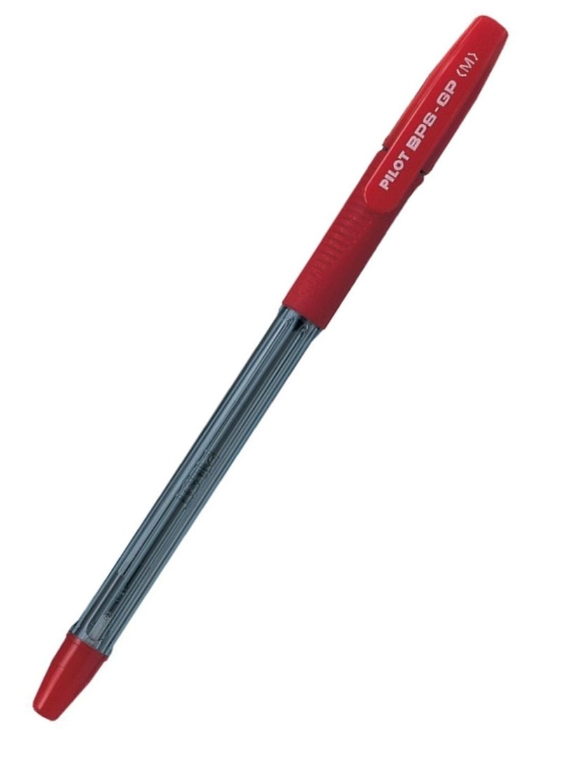 PILOT 12-Piece Ballpoint Pen Medium Tip Red Ink - Image 2