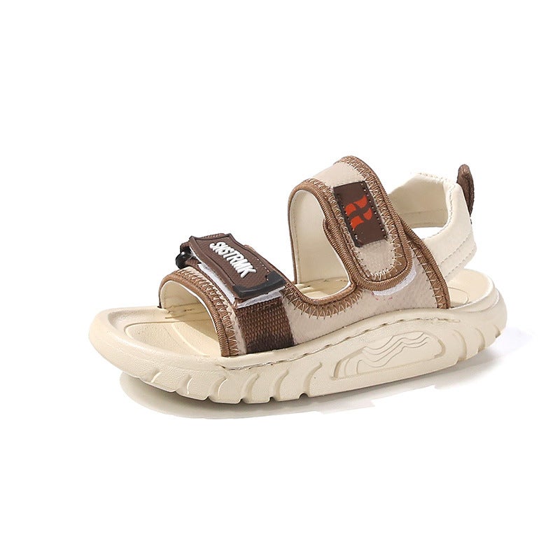 Boys Shoes Sandals 2025 Children'S Sports Sandals Little Boys Middle And Big Children Soft Sole Non-Slip Beach Shoes - Image 1
