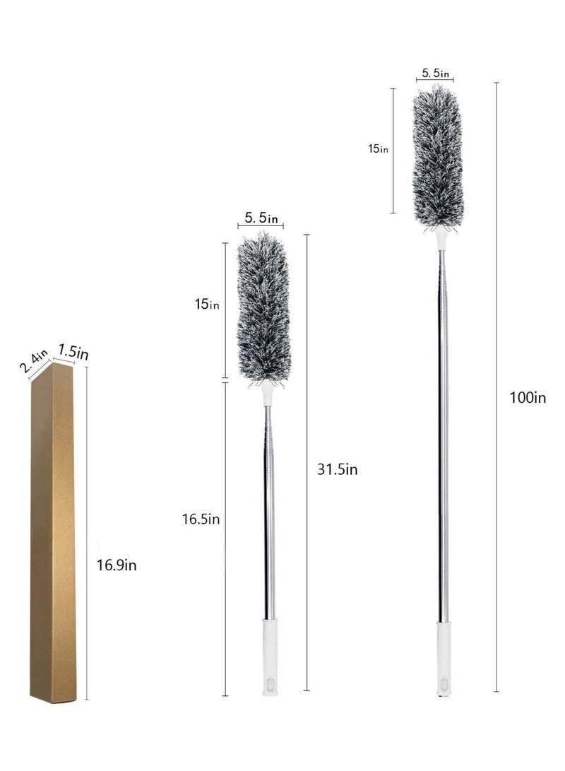Generic Long Handle Dust Cleaning Brush – Lightweight Duster for High Places and Hard-to-Reach Corners – Soft and Durable Bristles - Image 4