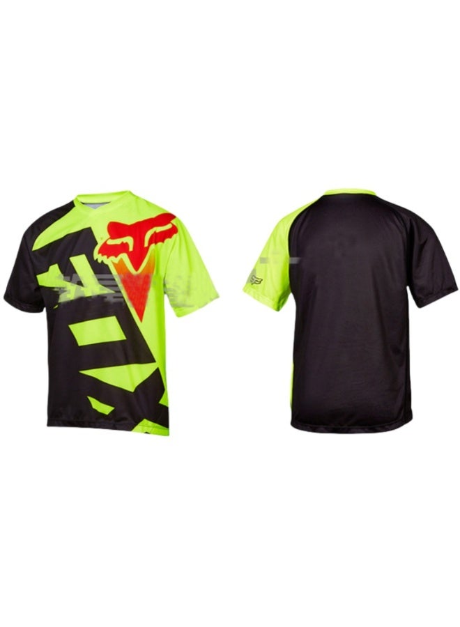 Fox Men's Outdoor Cycling Suit Off-road Road Mountain Bike Cycling Tops - Image 1