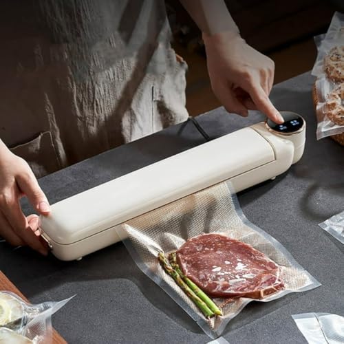 SHOPOBOX NEW 2 in1 Electric Vacuum Sealer for Food Storage | Home Automatic Packing Sealing Machine | Household Kitchen Fresh Keeping food sealer Dry Moist Air sealing (LC-801) - Image 2