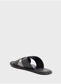 Robert Wood Cross Strap Sandals  - Image 3
