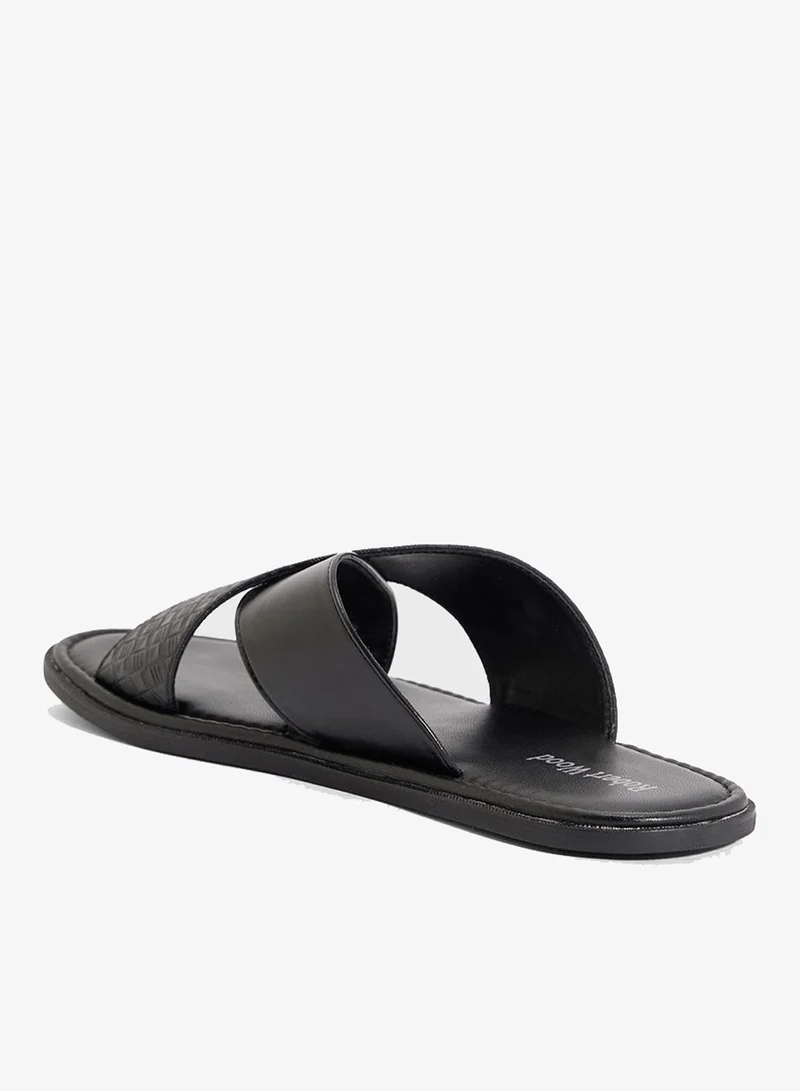 Robert Wood  Cross Strap Sandals for Men | Best Price UAE