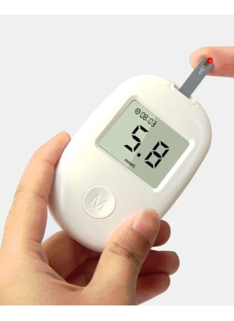 Generic - SIMCHECK BLOOD GLUCOSE MONITORING SYSTEM WITH 50 TEST STRIPS AND 50 BLOOD LANCET - Image 1