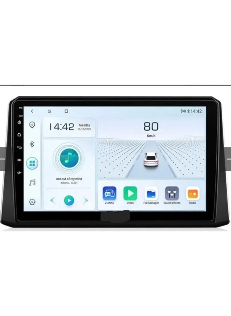 COROLLA screen from 2020 to 2025 Screen This modern, high-tech screen adds comfort and distinction to your driving experience. It allows you to view your trip information clearly and in high definition, and provides an easy way to communicate with the world around you. This screen features superior performance and innovative technology, making it an ideal choice for those looking to enhance their driving experience.