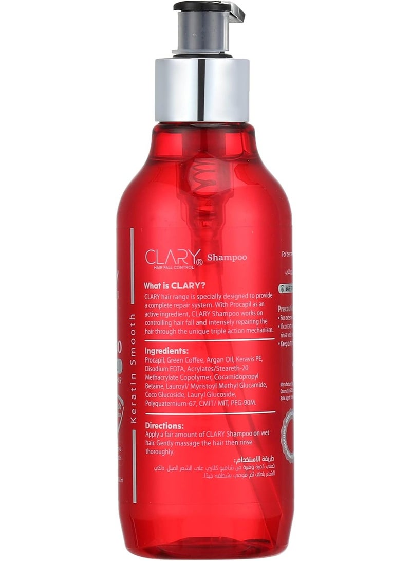 كلاري شامبو كلاري للتحكم في تساقط الشعر 300 مل - Image 2