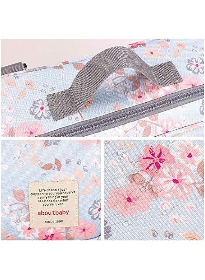 HOOKOR Small Diaper Bag-Baby Stroller Organizer Bags with Insulated Pocket, Hooks and Adjustable Strap-Universal Mini Diaper Tote Bags Fit All Strollers for Diapers, Wipes & Toys - Image 4