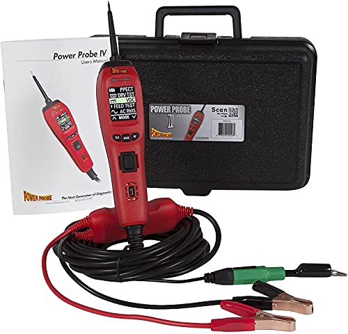 Power Probe IV Car Automotive Diagnostic Test Tool Digital Volt Meter ACDC Current Resistance Circuit Tester