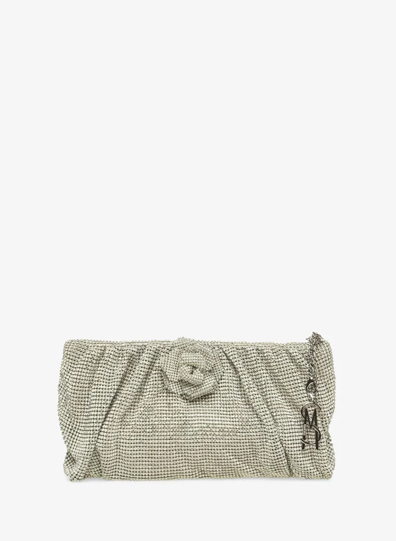 Steve Madden Bheiress Ivory Clutch