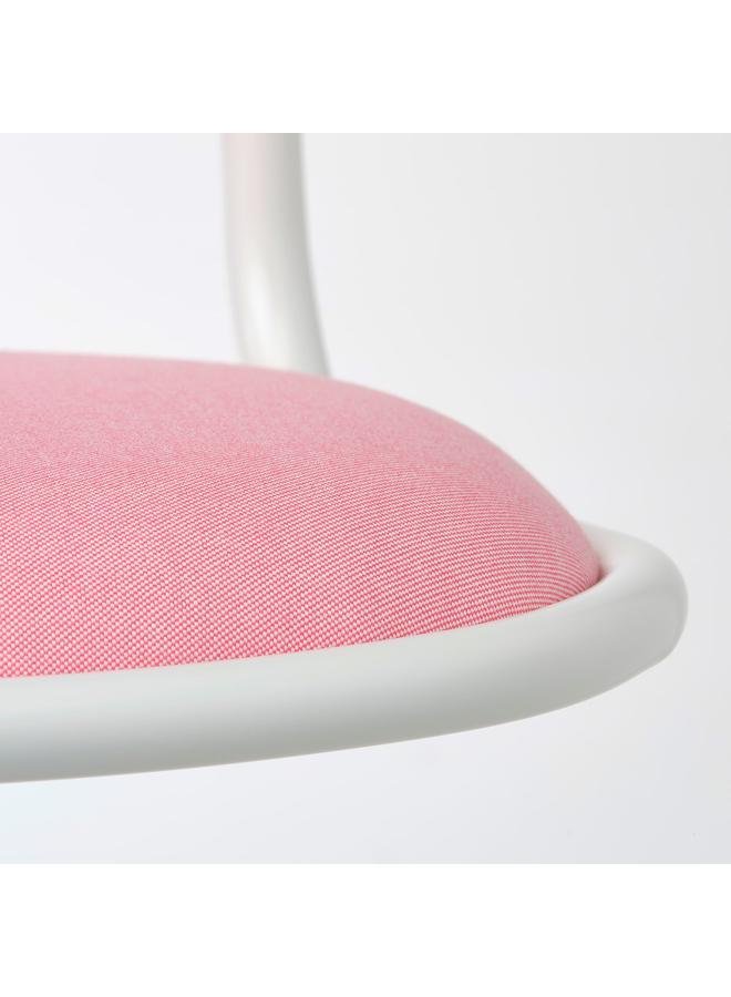 erorex Children'S Desk Chair, White/Vissle Pink - Image 5