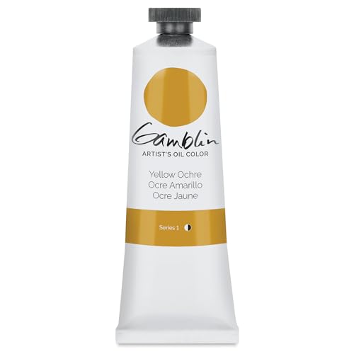 Gamblin Artist Oils Yellow Ochre 37ml - Image 2