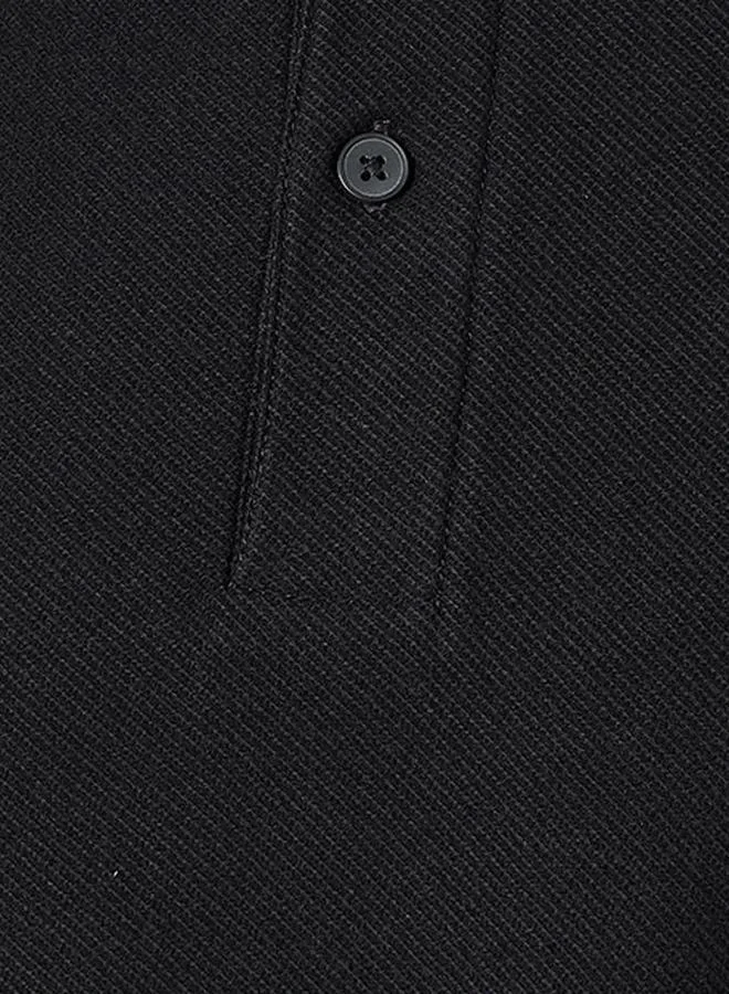 Splash FAV Basic Short Sleeves Textured Polo T-shirt