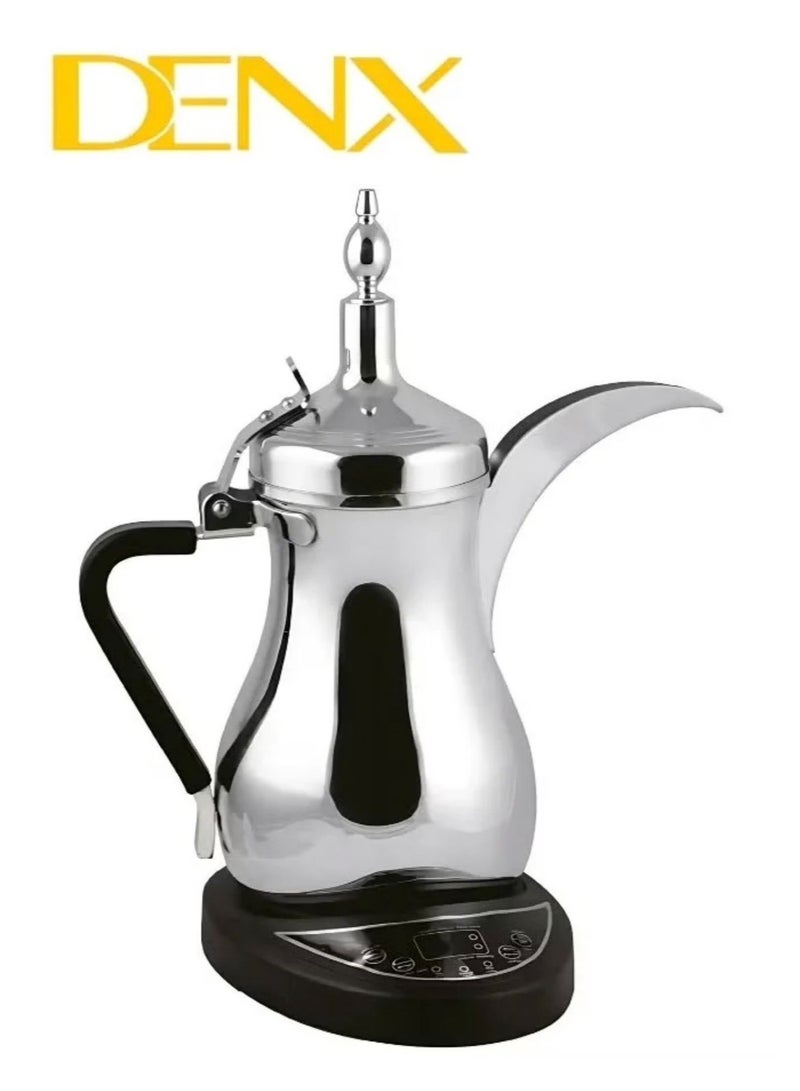 Denx Electric Dalla for making Arabic coffee and , with a capacity of 1000 ml and a power of 800 watts - Image 1