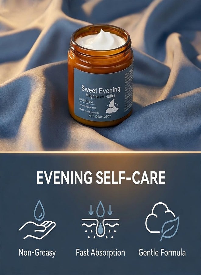 Aiwejay Sweet Bee Organics Magnesium Butter – Topical Magnesium Body Cream with Shea & Mango Butter, Moisturizing Skin Care for Daily Comfort, 4 oz - Image 5
