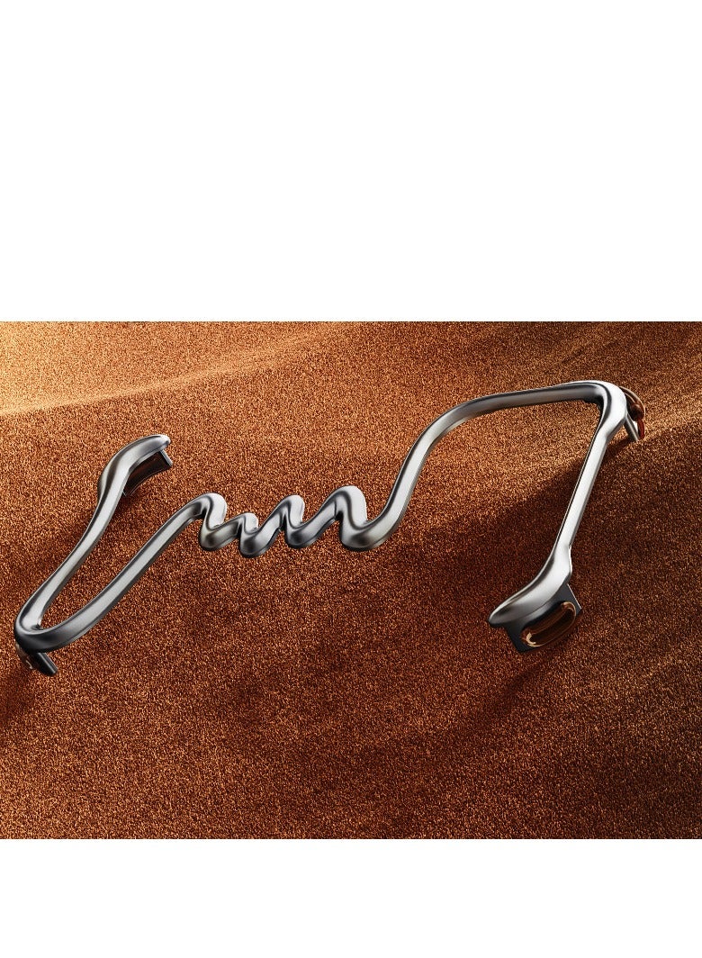 general Ultra-Light Minimalist Metal Case for iPhone 16 Pro Max, Frameless Art Design, Full Aluminum Alloy Protective Cover with 3D Hollow Curved Lines - Image 2