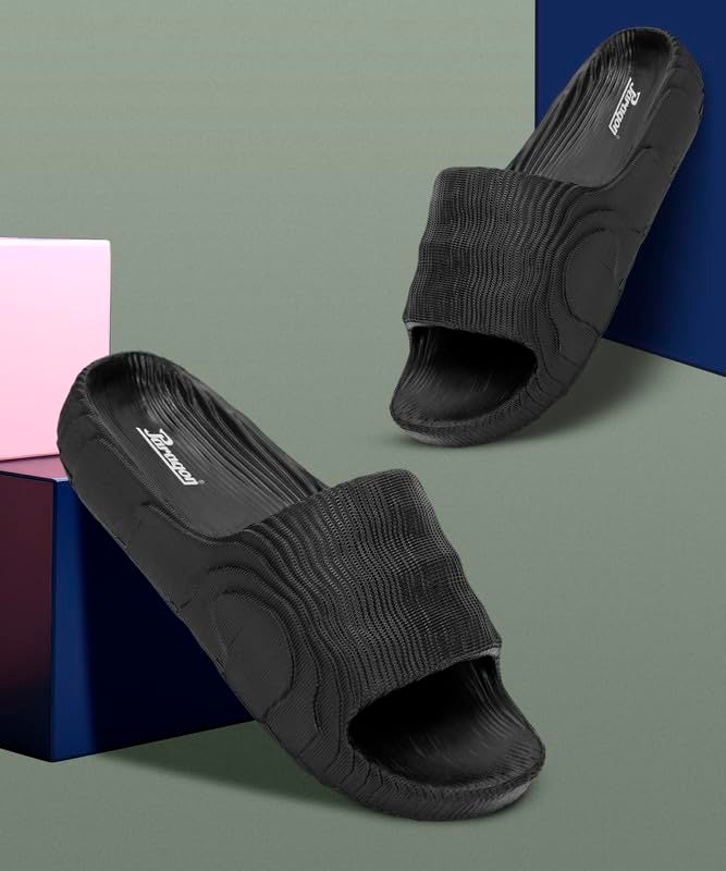 PARAGON K10913G Stylish Sliders For Men | Water Ressistant, Lightweight, Comfortable, Durable Flip Flops | Easy Wash | Ideal for Outdoor Use - Image 2