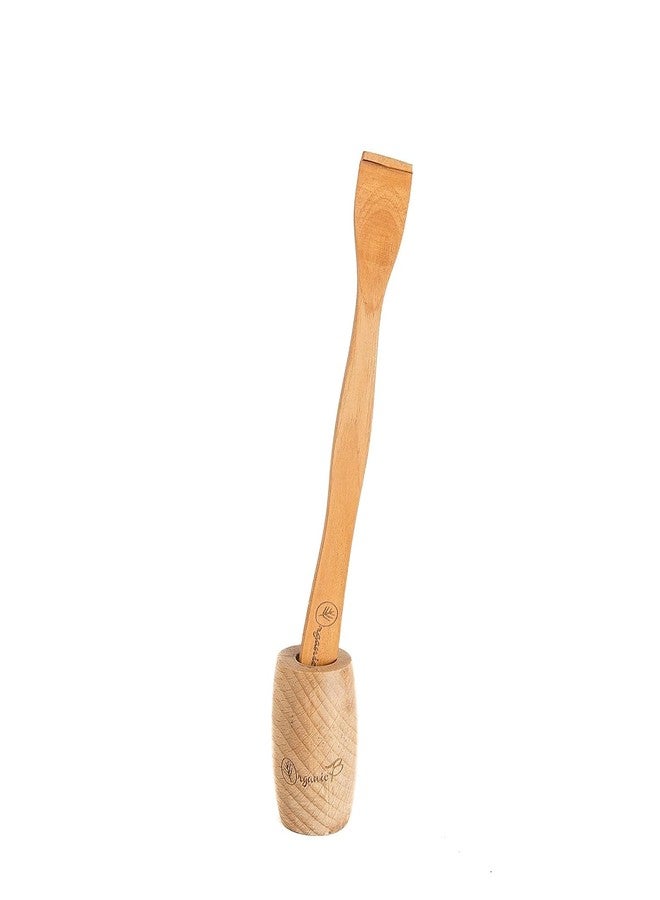 Organic B Neem Wood Tongue Scraper | Tongue Cleaner | Pack of 4 - Image 4