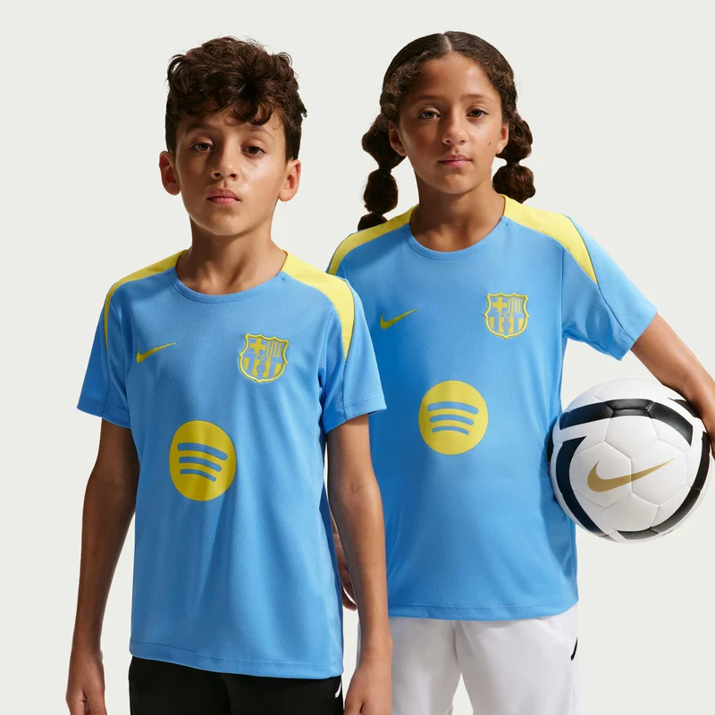 Nike Kids' FC Barcelona Dri-FIT Strike Fourth Football Top (Older Kids)