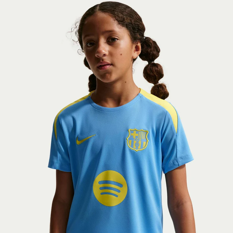 Nike Kids' FC Barcelona Dri-FIT Strike Fourth Football Top (Older Kids)