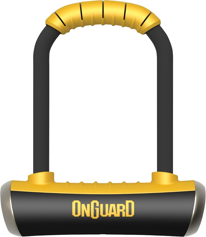 OnGuard Pitbull Medium U-Lock - Black, 3.55 x 6.90-Inch - Image 1