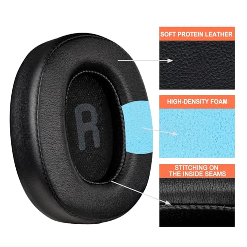 Enegg 710BT Earpads for JBL Tune 720BT 700BT T750BTNC T760NC Headphone Replacement Ear Cushion Pads with Protein Leather & Memory Foam for Tune T710 T720 Ear Cover Earmuff - Image 4