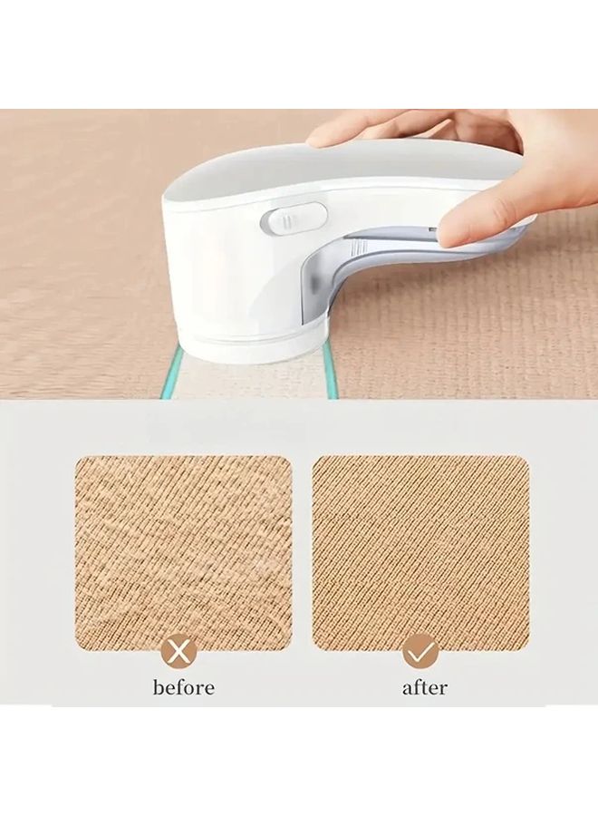 Green USB Powered Ball Trimmer Lint Remover For Clothes And Pants - Image 4