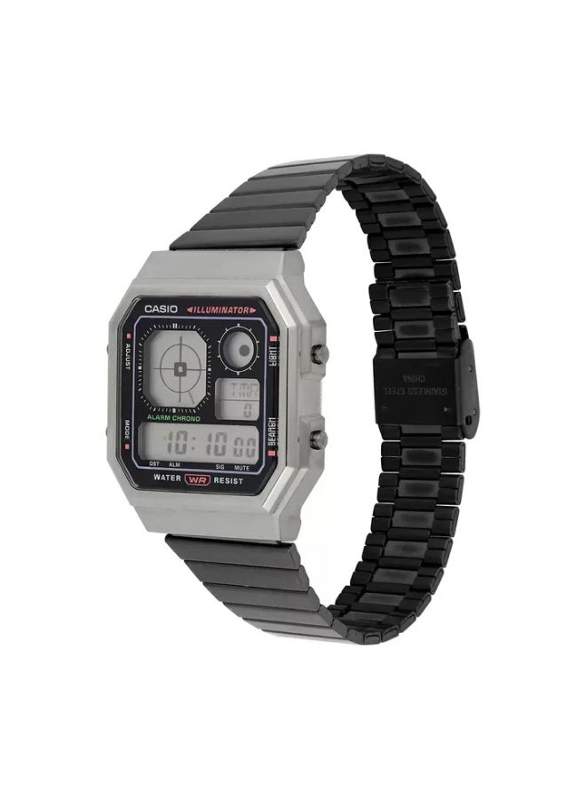 Casio Vintage Watch A130WEGG-1ADF Black - Image 2