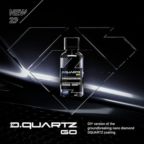 CARPRO DQUARTZ GO Nano Diamond Quartz Fusion Coating: Ceramic Coating for Cars, Professional-Grade Coating in DIY Package, Increase Surface Hardness - (50ml Kit) - Image 2
