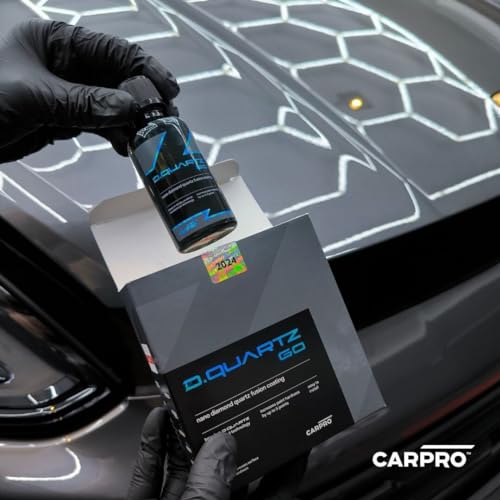 CARPRO DQUARTZ GO Nano Diamond Quartz Fusion Coating: Ceramic Coating for Cars, Professional-Grade Coating in DIY Package, Increase Surface Hardness - (50ml Kit) - Image 4