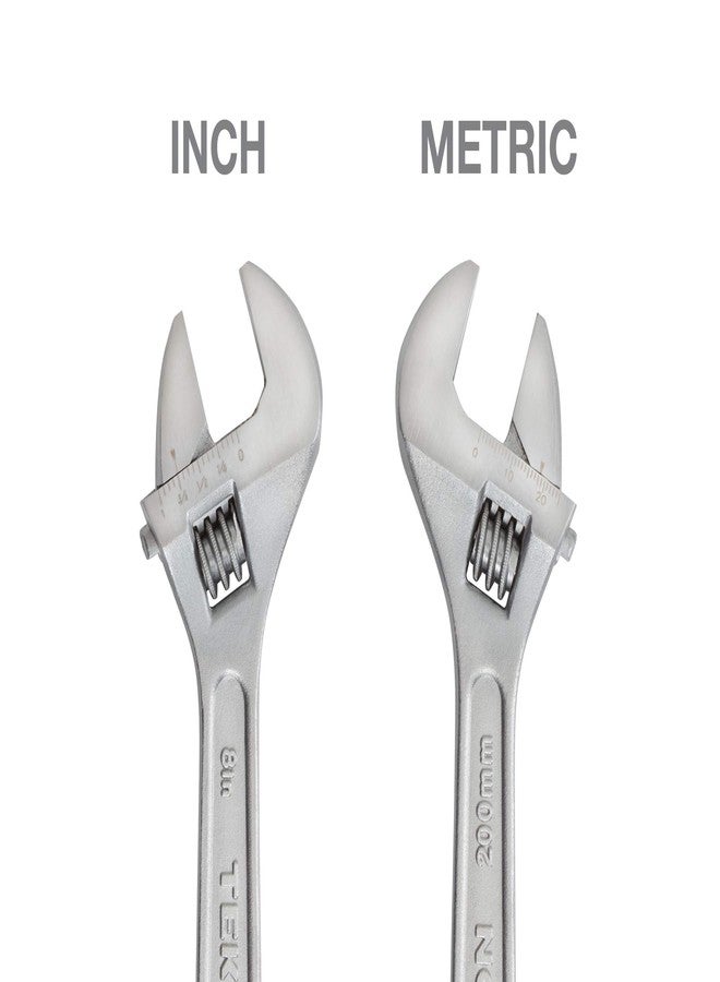 TEKTON 8 Inch Adjustable Wrench | 23003 - Image 4