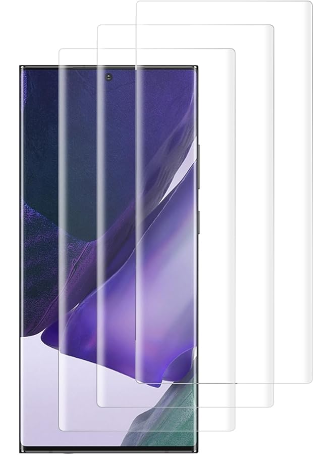 erorex Glass Screen Protector For Samsung Note 20 Ultra Screen Replacement Protector Film For Galaxy Note 20 Ultra Uv 3 Pieces - Image 1