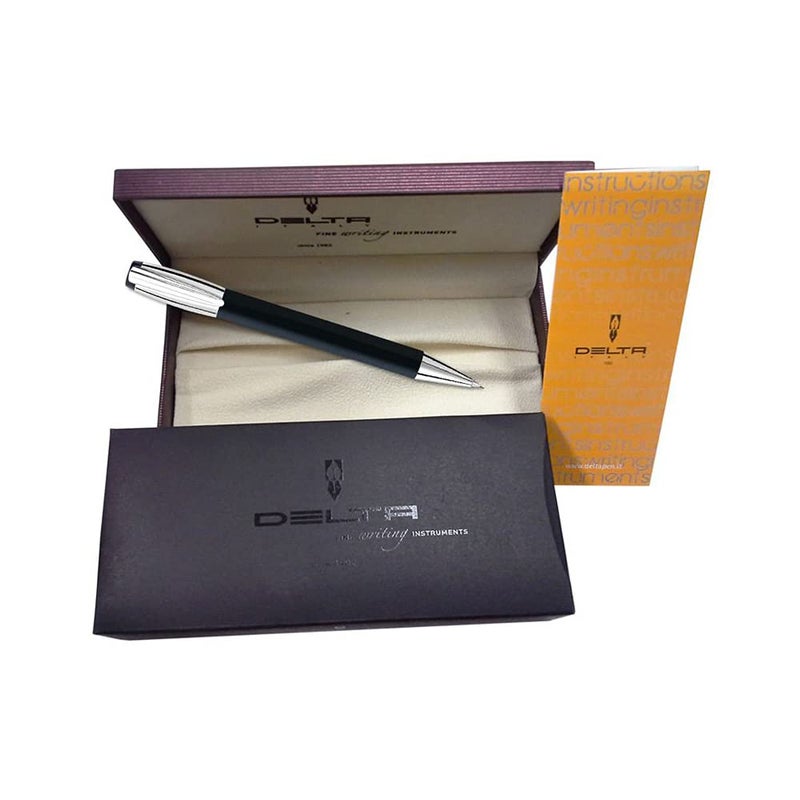 delta Mask 609 Black Resin with Chrome Trim Mechanical Pencil - Image 3