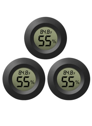 Mini Hygrometer Thermometer, 3 Pcs Digital LCD Monitor Indoor Outdoor Humidity Meter Gauge for Greenhouse Basement Baby Room, Fahrenheit (℉) or Celsius(℃) - pzsku/ZFA2FA06B247A57817DACZ/45/_/1695530888/21e65189-204d-43ad-ab44-6af0e8311d0c
