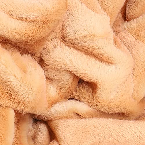 ANZOME Dog Bike Basket Liner (Liner Only), Soft Sherpa Padded Cover for Wire Bicycle Baskets, Warm Winter Pet Carrier Insert Bed with Durable Canvas & Elastic Fit (Brown) - Image 4