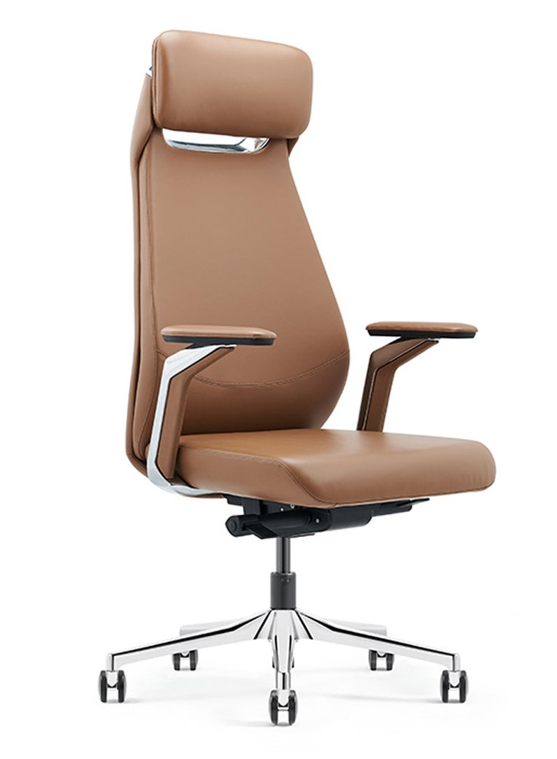 HUIMEI Huimei GW-1802-A High Back office Chair Brown Color  - Image 1