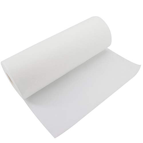 New Brothread Wash Away - Water Soluble Machine Embroidery Stabilizer Backing & Topping 10" x 25 Yd roll - Light Weight - Cut into Variable Sizes for Machine Embroidery and Hand Sewing - Image 1