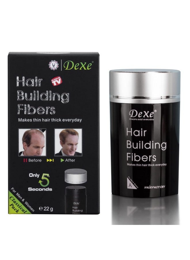 anmas rucci Dexe Easy To Use Lose Hair Building Fibres Dark Brown Colour 22 G  - Image 1
