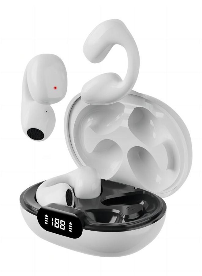 ساب SAB Wireless Ear Clip Bone Conduction Earbuds Open Ear Headphones