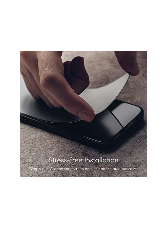 PROMASS AG Matte protective film for the screen of the iPhone 12 Pro Max (black frame) - Image 2