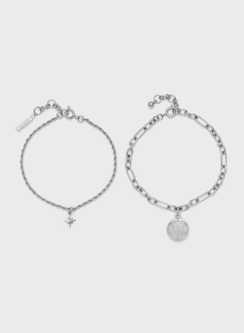 OLIVIA BURTON Chain Bracelet STAINLESS STEEL - Image 1