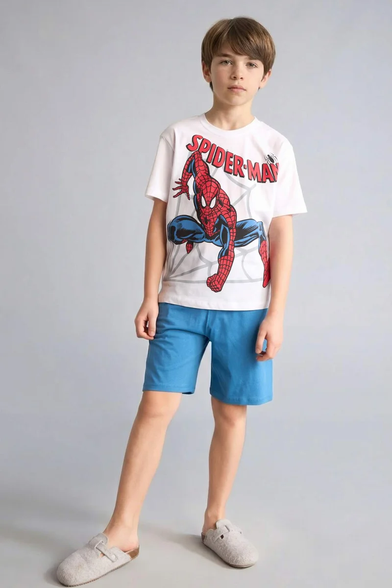 DeFacto Boy Marvel Comics Regular Fit 2 Piece Pyjamas Set