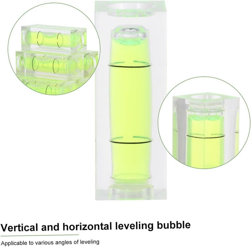 Generic Mini Bubble Leveler 10 Pack Bar Shape Strip Line Level Mini Spirit Level for Woodwork - Image 5