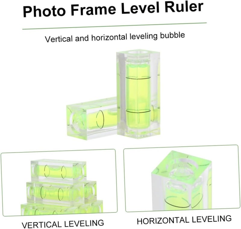 Generic Mini Bubble Leveler 10 Pack Bar Shape Strip Line Level Mini Spirit Level for Woodwork - Image 4