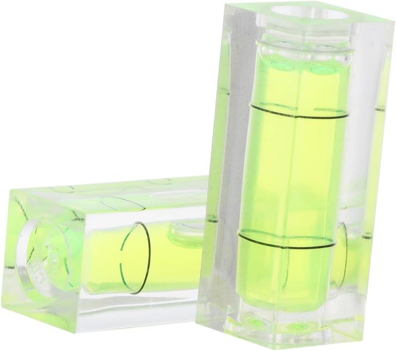 Generic Mini Bubble Leveler 10 Pack Bar Shape Strip Line Level Mini Spirit Level for Woodwork - Image 1