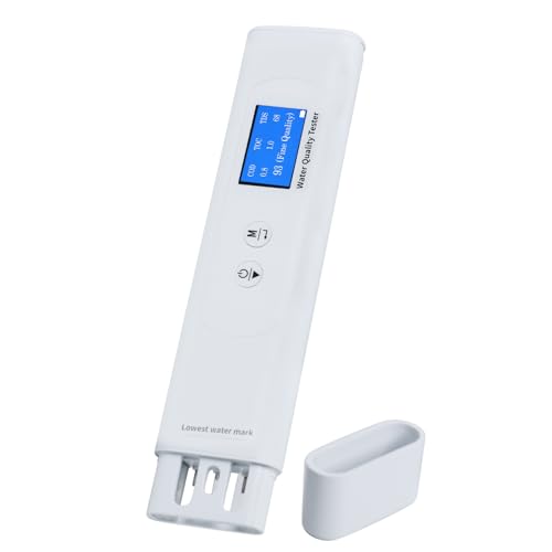 DANOPLUS Water Quality Tester for Drinking Water, Portable 6-in-1 TDS Meter TOC, COD, EC, UV275, Temp&TDS, Digital Drinking Water Quality Tester for Home, RV, Hiking, Camping, Travel, Well, Tap, Water Purifier - Image 1