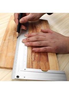 First Master Aluminum Carpenter Square Square with Spirit Level - 25 cm  - Image 4